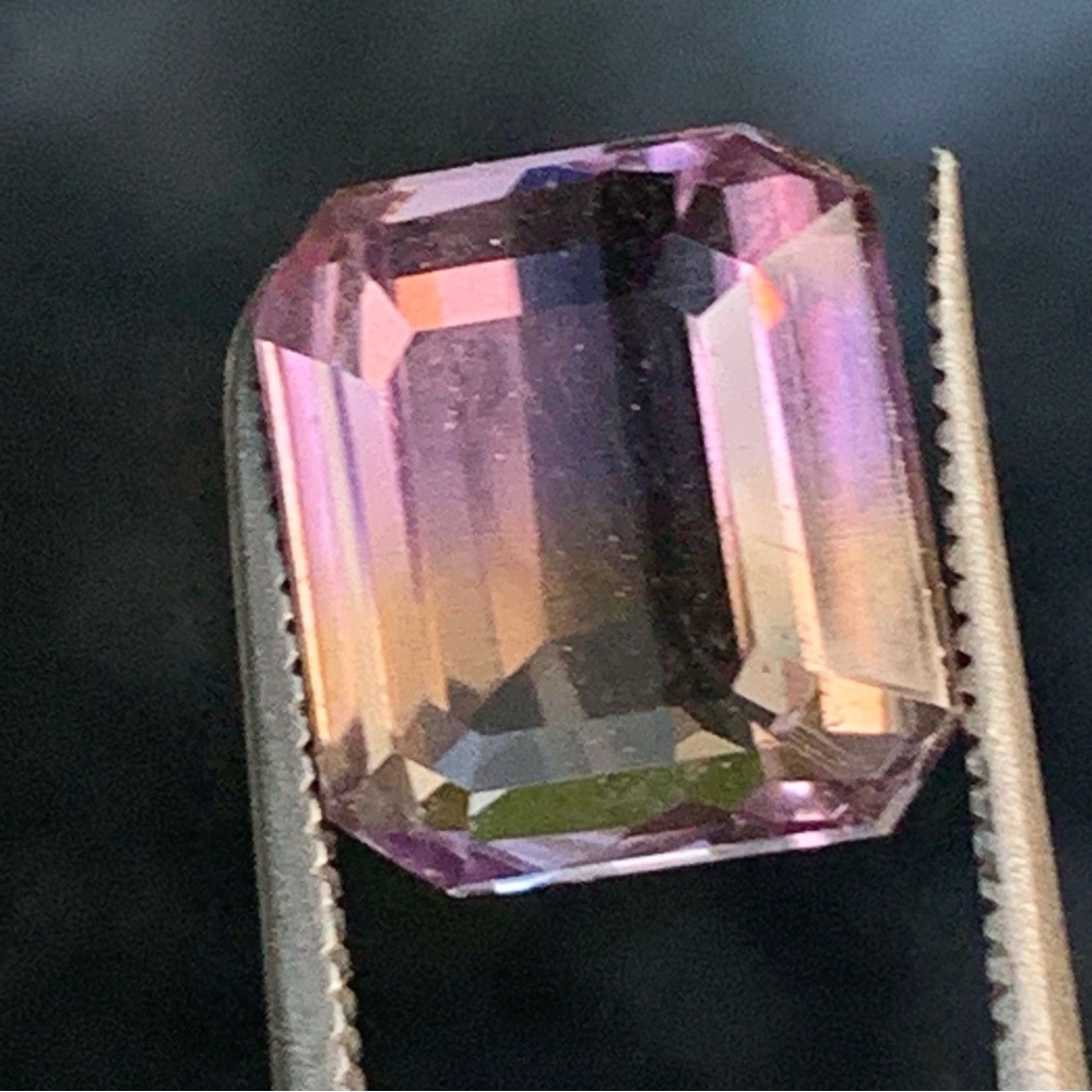 5.70 Cts Awesome Bolivian Ametrine Gemstone - Picture 3 of 17